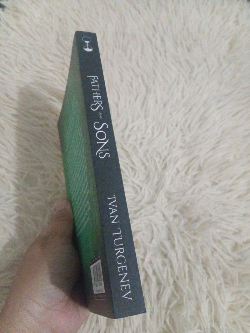 Fathers and Sons by Ivan Turgenev (Category: Storybooks) located in Cavite. Submitted by nathstelein_finds (Listing ID 1439626823, Image 3). Description: - 'Fathers and Sons' by Ivan Turgenev - Published by Timeless Books - Features a portrait on the cover - Includes a story summary on the back.