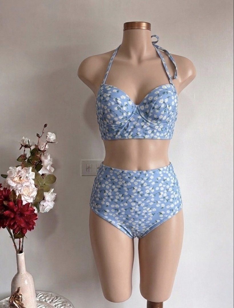 Floral Blue Bikini Swimsuit (Category: Bikinis & Swimsuits) located in Cavite. Submitted by nezaph (Listing ID 1439778212, Image 1). Description: .