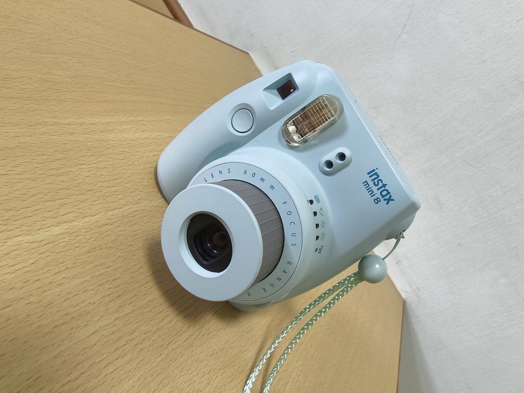 Fujifilm Instax Mini 8 - Light Blue, Photography, Cameras on Carousell