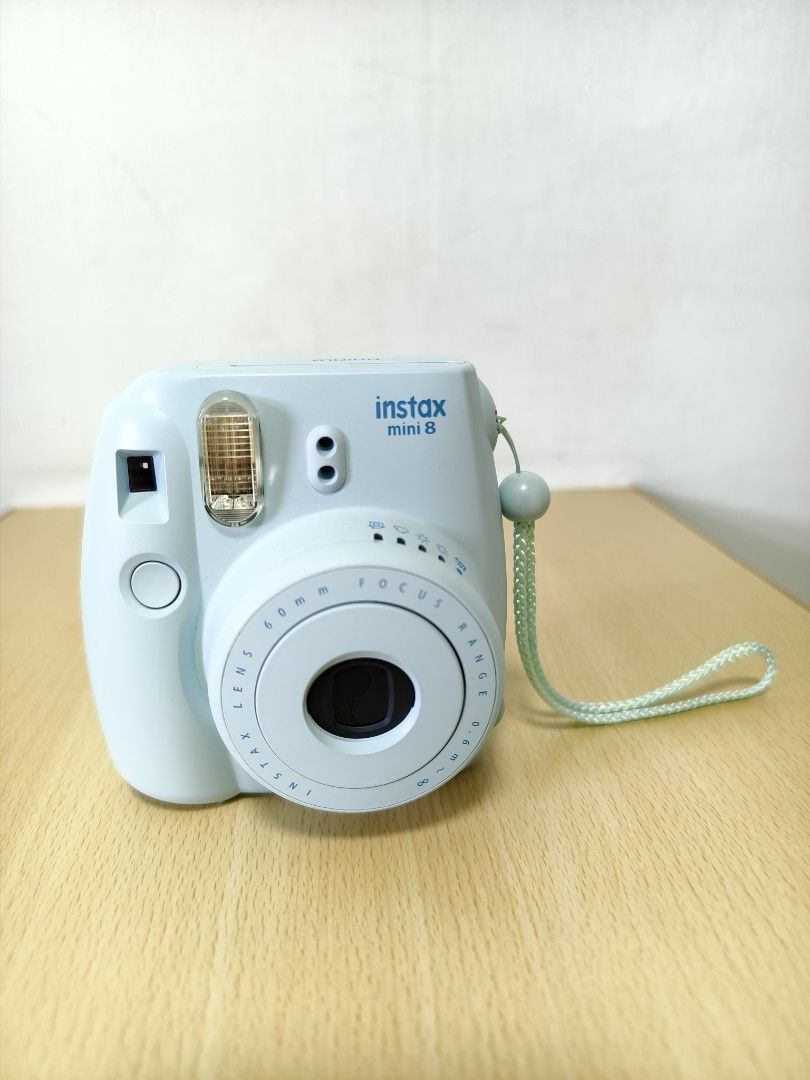 Fujifilm Instax Mini 8 - Light Blue, Photography, Cameras on Carousell