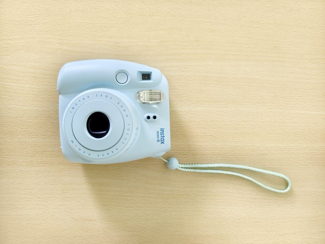 Fujifilm Instax Mini 8 - Light Blue, Photography, Cameras on Carousell