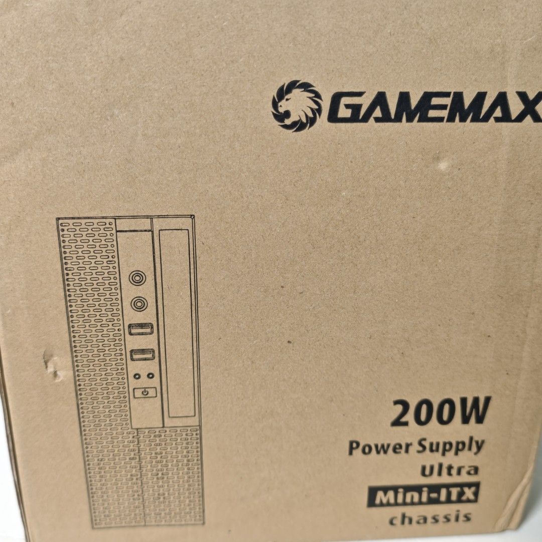 GameMax Mini-ITX PC Case with 200W PSU462812744412057603