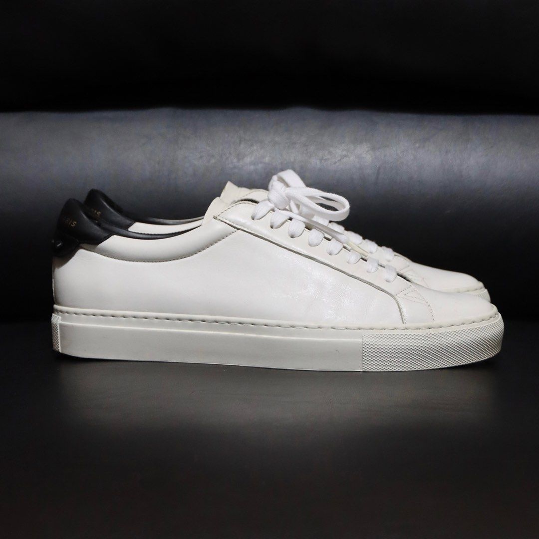 Givenchy Urban Street Low Sneaker (Category: Sneakers) located in Caloocan City. Submitted by luxusguter (Listing ID 1439611616, Image 1). Description: Givenchy Urban Street Low Sneaker Calfskin Uppers Leather Lining Knot Detail Gold Tone Branding Rubber Sole Unit Made in Portugal Good Condition Size 40, 7US With dustbag 12,000 DM for more info Thank you.