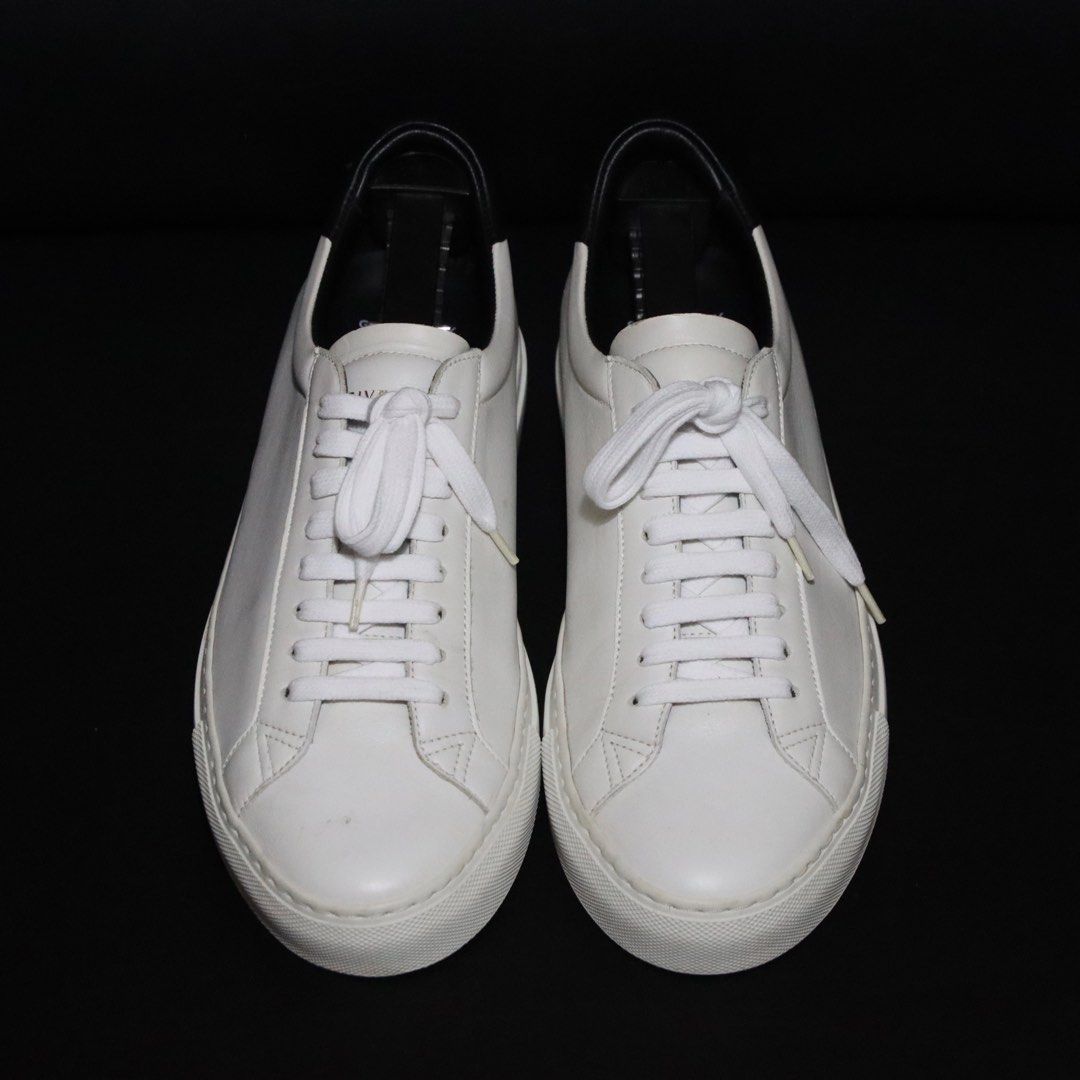 Givenchy Urban Street Low Sneaker (Category: Sneakers) located in Caloocan City. Submitted by luxusguter (Listing ID 1439611616, Image 3). Description: Givenchy Urban Street Low Sneaker Calfskin Uppers Leather Lining Knot Detail Gold Tone Branding Rubber Sole Unit Made in Portugal Good Condition Size 40, 7US With dustbag 12,000 DM for more info Thank you.
