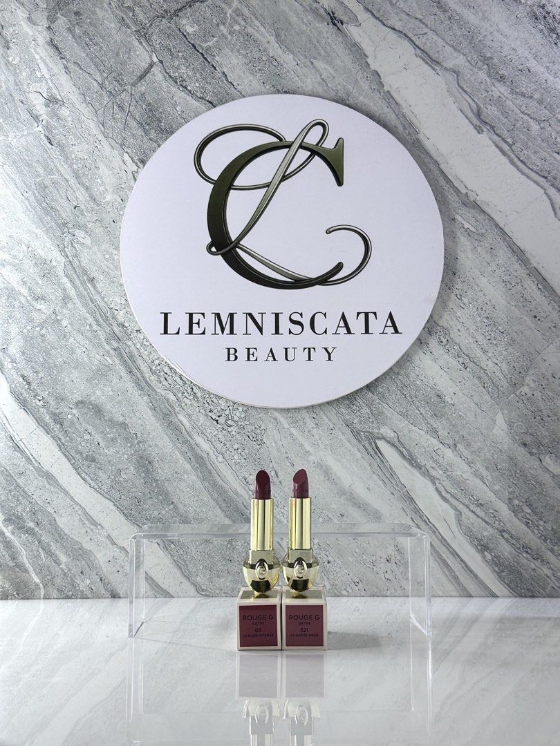 Guerlain Rouge G Lipstick (Category: Makeup) located in Taguig. Submitted by lcbeauty_ (Listing ID 1439791173, Image 1). Description: Guerlain Rouge G Lipstick 🏷️₱2,690 Shades: • 03 Le Nude Intense (Satin) • 521 Le Grege Rose (Satin) READING IS ESSENTIAL: * This is our new Carousell account — officially Lemniscata Beauty (@lemniscatabeauty), a trusted seller with 4+ years and 100+ reviews. * Last price posted already * Law ballers will not be en