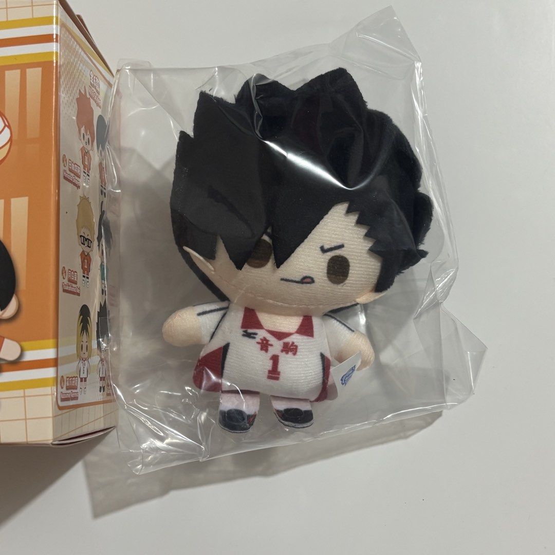haikyuu plushie blind box - kuroo (Category: Toys & Games) located in Quezon City. Submitted by potchi.bns (Listing ID 1439640714, Image 3). Description: sealed but opened yung box mop: gcash mod: lalamove or 🍊 app checkout — location: qc.