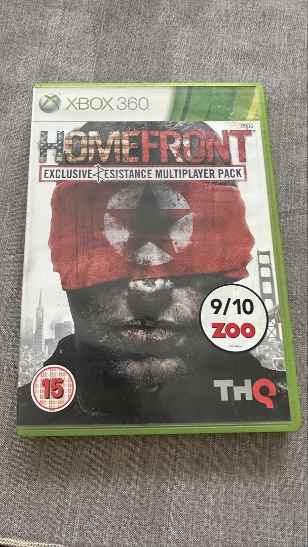 Homefront - Xbox 360 PAL (Category: Xbox) located in Pasig City. Submitted by levirelli (Listing ID 1439636171, Image 1). Description: - PAL region - tested no disc error.