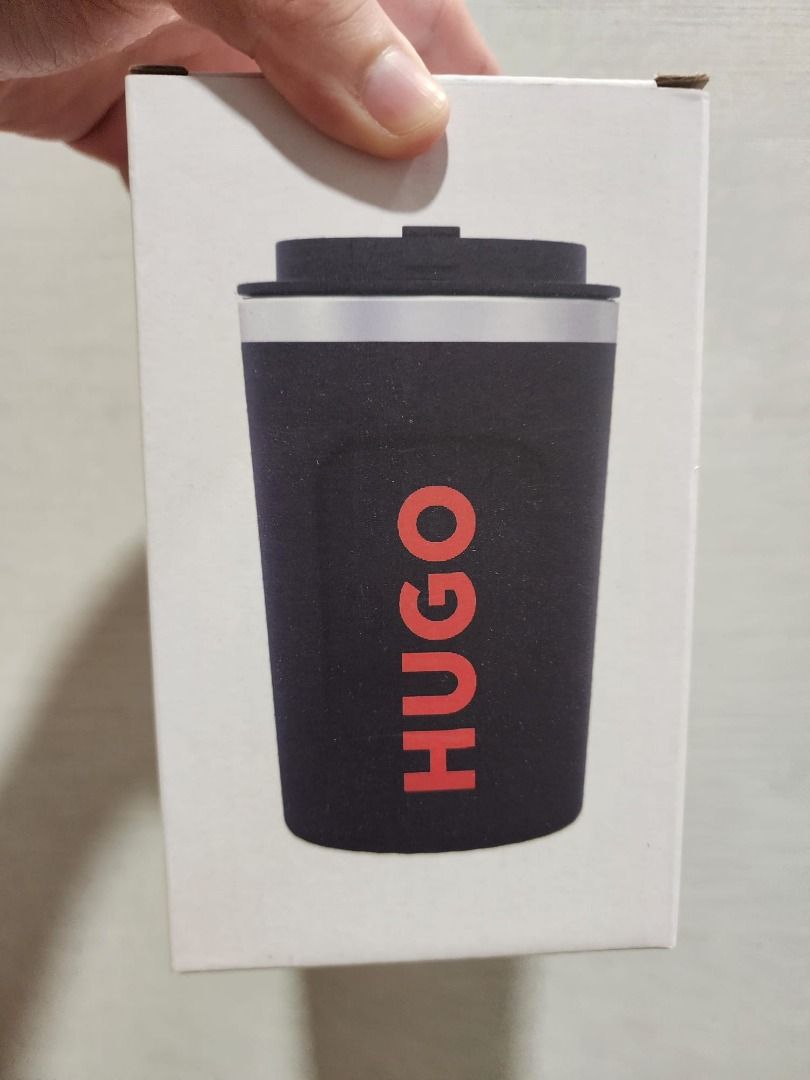 Hugo Travel Mug - Black463127869160826880