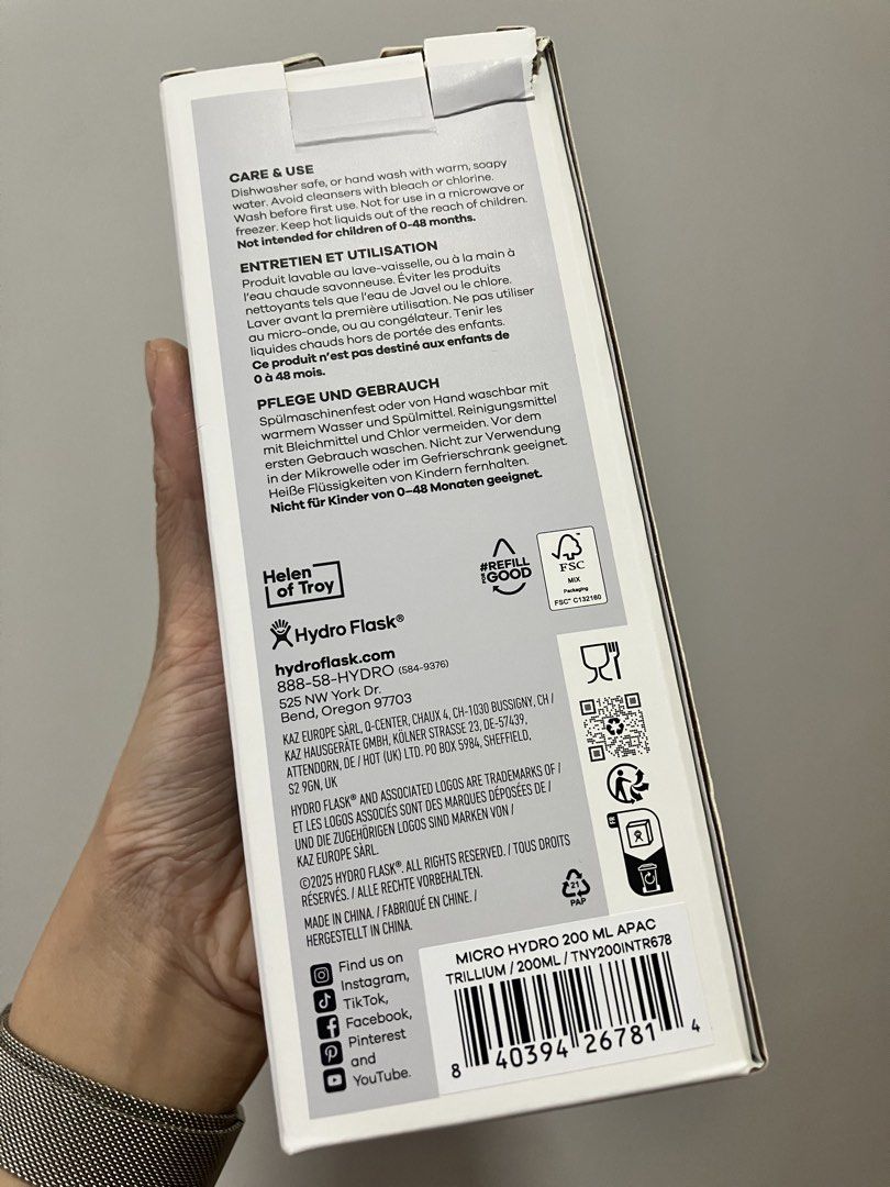 Hydro Flask Micro Hydro 200ml - Pink462635941873602563