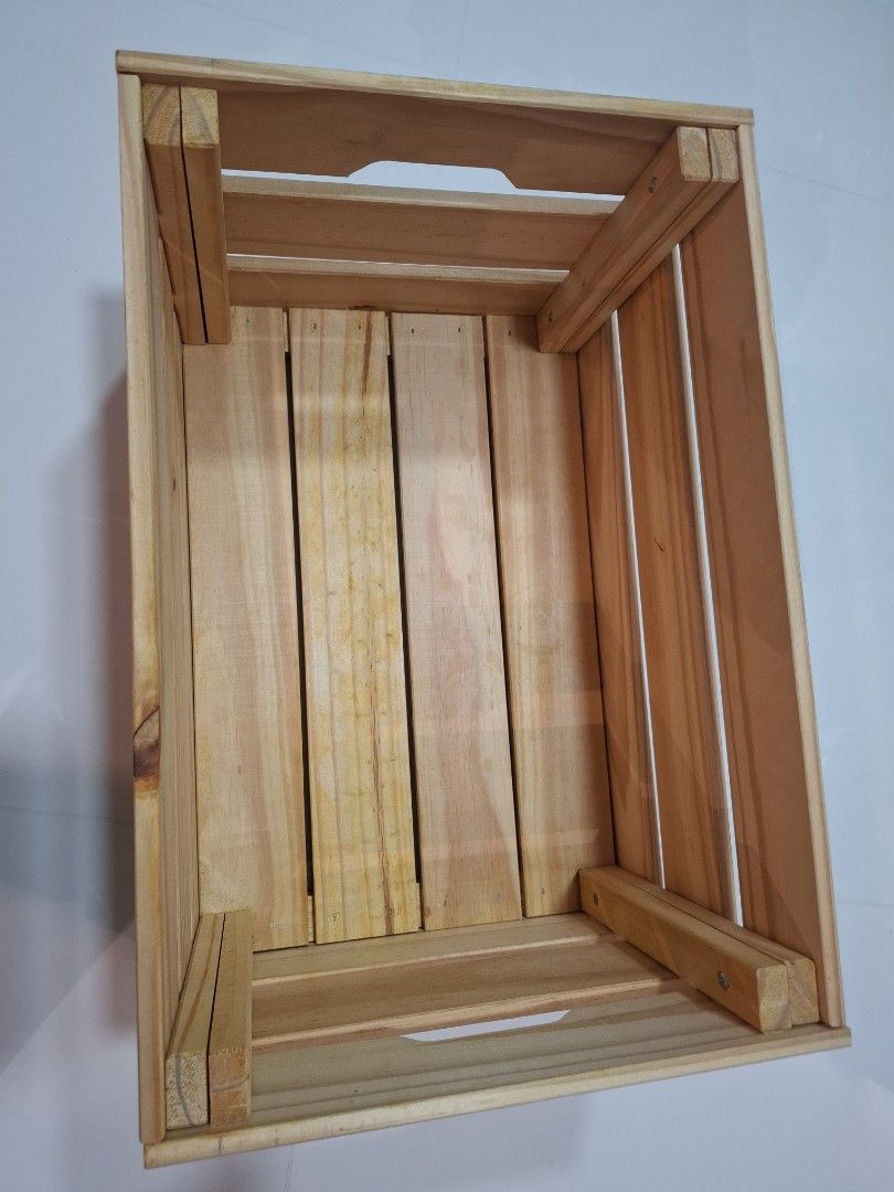 IKEA KNAGGLIG Pine Storage Box463328381460828161
