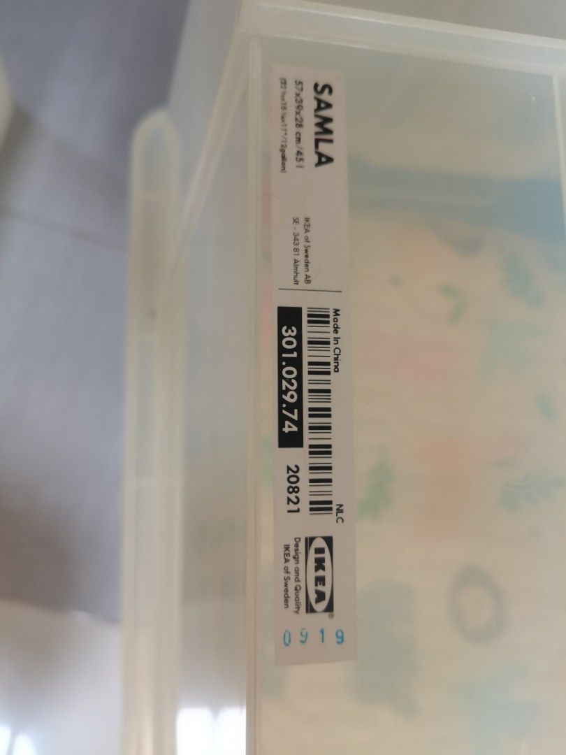 IKEA SAMLA Storage Boxes*3462974299155343362