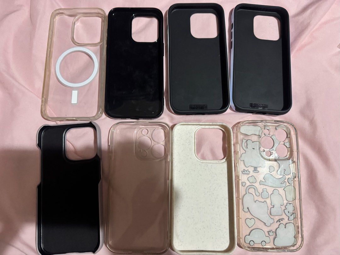 Iphone 15 Pro Case Bundle (Category: Cases & Sleeves) located in Cavite. Submitted by lhayannelouise (Listing ID 1439668184, Image 2). Description: These items are in good condition. Price is negotiable! .