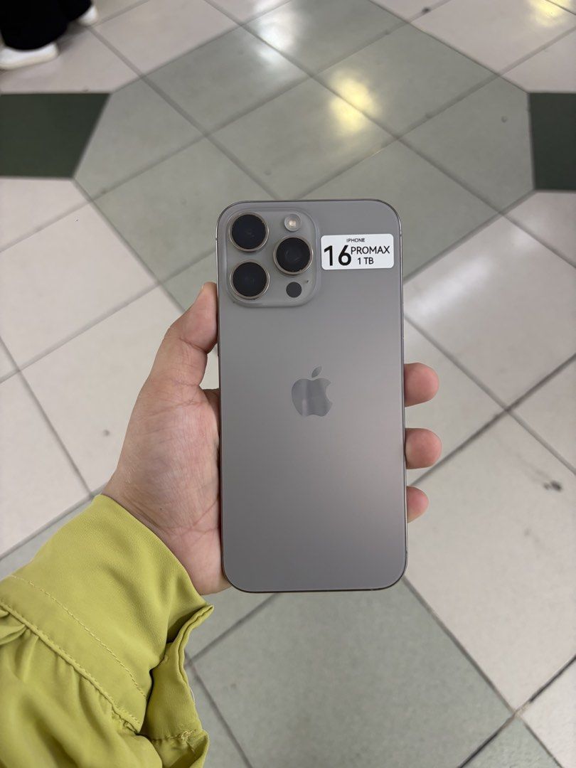 Iphone 16 Pro Max 1TB 94% batt FU NTC No issue (Category: iPhone 16 Series) located in San Juan City. Submitted by keannagadgetph (Listing ID 1439674453, Image 1). Description: Available Units for today's POST! Iphone 16promax / 1TB / NTC Variant / FU / 94% BH - any colors available (price may vary) - good condition - 95% Makinis - Good battery - NTC Variant - No Repair ~ Accepting SWAP / TRADE IN / INSTALLMENT / BINTA UNIT ~ CASH ON DELIVERY MET