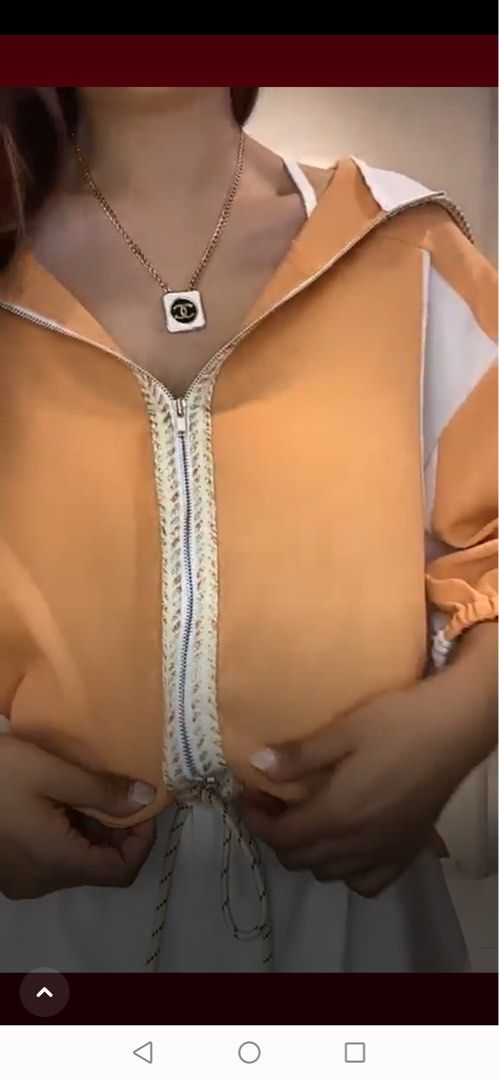 Jacket (Orange) (Category: Coats, Jackets and Outerwear) located in Singapore. Submitted by dorislau88 (Listing ID 1439701549, Image 1). Description: .