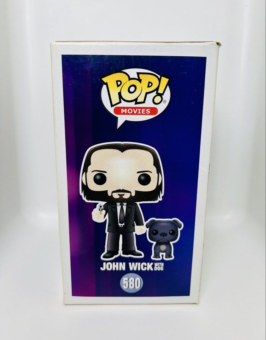John Wick with Dog #580 (Category: Designer & Blind Box Toys) located in Apalit. Submitted by jjs_thrift_finds (Listing ID 1439800624, Image 3). Description: 💥💥💥Funko Pop! John Wick with Dog #580 Price: ₱750 Transaction: MOP: GCash / Bank Transfer / Cash MOD: Lalamove / Grab (Buyer shoulders SF) Meetup: Mandaluyong.