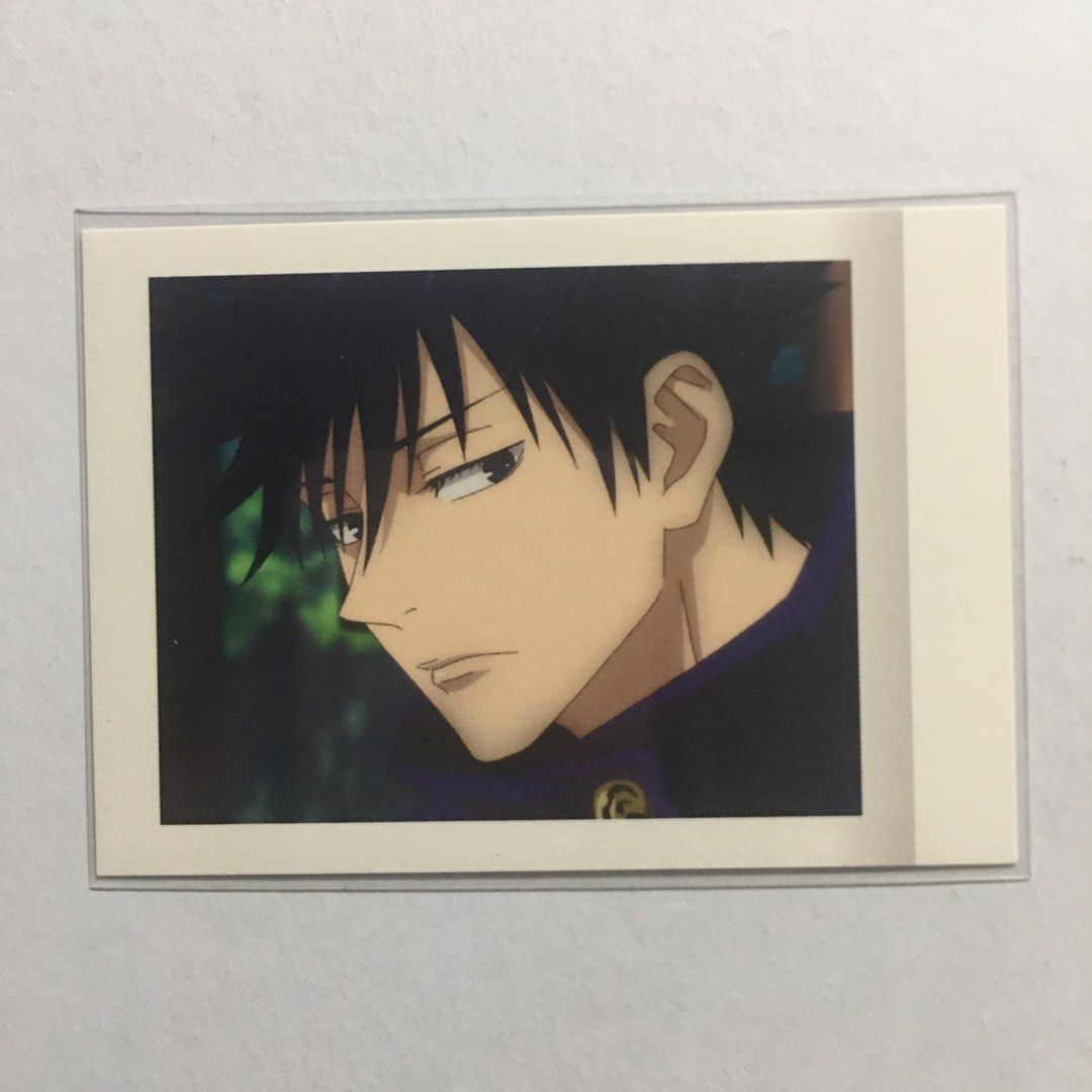 Jujutsu Kaisen Megumi Fushiguro Anime Card (Category: Fan Merchandise) located in Marilao. Submitted by gaviecarttph (Listing ID 1439778954, Image 2). Description: 🛒🐈‍⬛[WTS/LFB] PH Megumi Fushigiro Polaroid Cards ✨ Onhand & Official 📜 T&C (Read Before Buying)✅ ✧ Condition: WYSIWYG. Items are from my personal collection; expect minor hairlines/marks. And significant flaws. ✧ Packaging: I use eco-friendly recycled materials. Please do not purcha