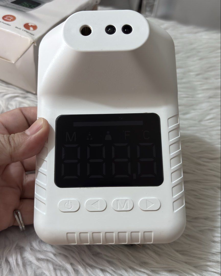 K3X Wall Infrared Counter/Thermometer (Category: Thermometers) located in Paranaque City. Submitted by dalle_closet (Listing ID 1439658332, Image 3). Description: Working naman. Chinese lang languange ng sounds Like new pa.