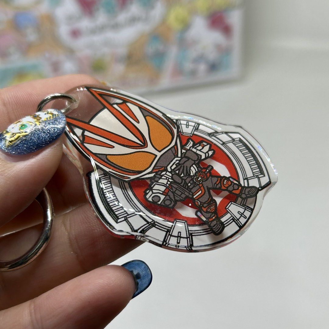 KAMEN RIDER KEYCHAIN (Category: Character Goods) located in Quezon City. Submitted by kitsune.treasures (Listing ID 1439658252, Image 3). Description: *First to pay policy! *1 day reservation only. Failure to pay on time, auto cancel. 📍Quezon City * MOD: J&T | Lalamove * MOP: GCASH | BPI 📦ON HAND AND READY TO SHIP CONDITION: WHAT YOU SEE IS WHAT YOU GET. Dimensions: Kindly check the photos for the actual measurements. Please check all the photo