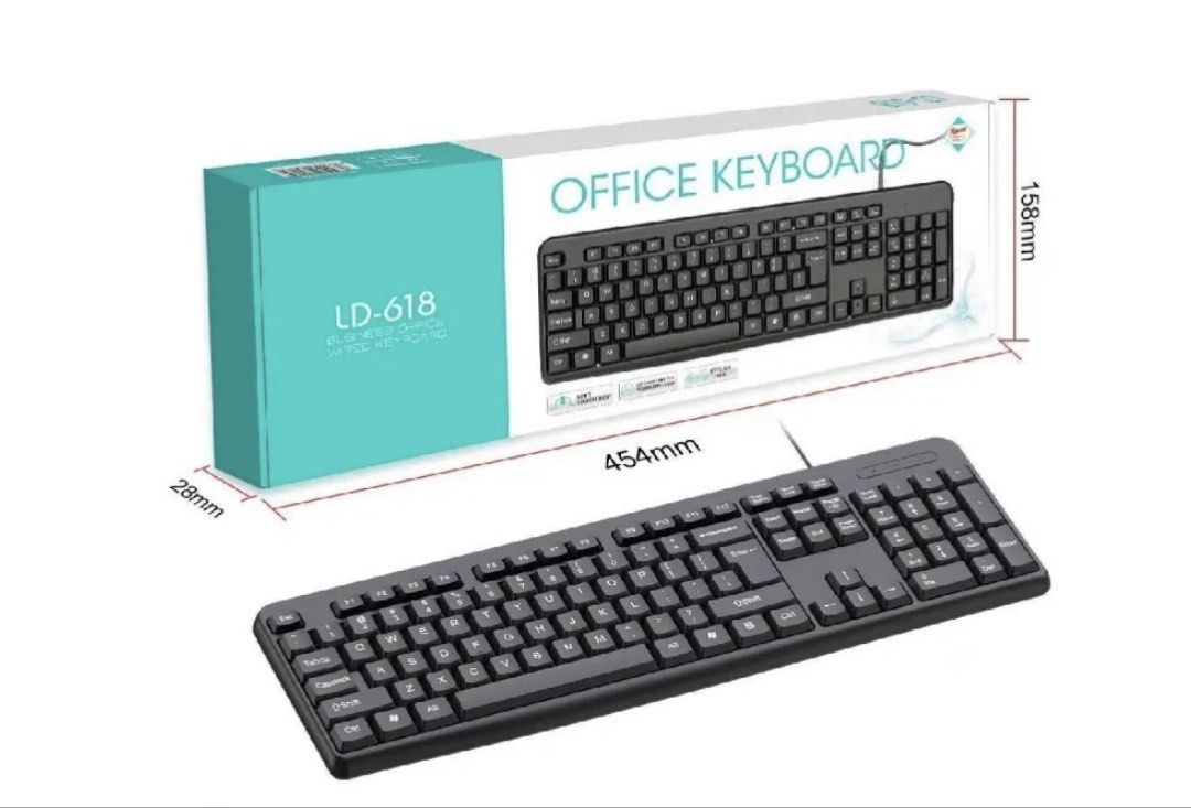 LD-618 Wired Office Keyboard462794953621524480