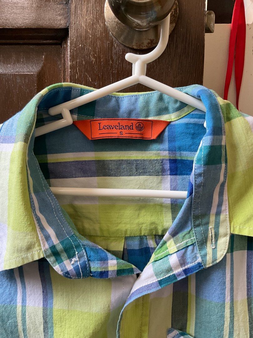 Leaveland Plaid Polo For Men (Category: Formal Shirts) located in Batangas. Submitted by viviennewestwould (Listing ID 1439710814, Image 2). Description: Size small-medium for men Good quality with tags Lightweight material 200 plus sf.