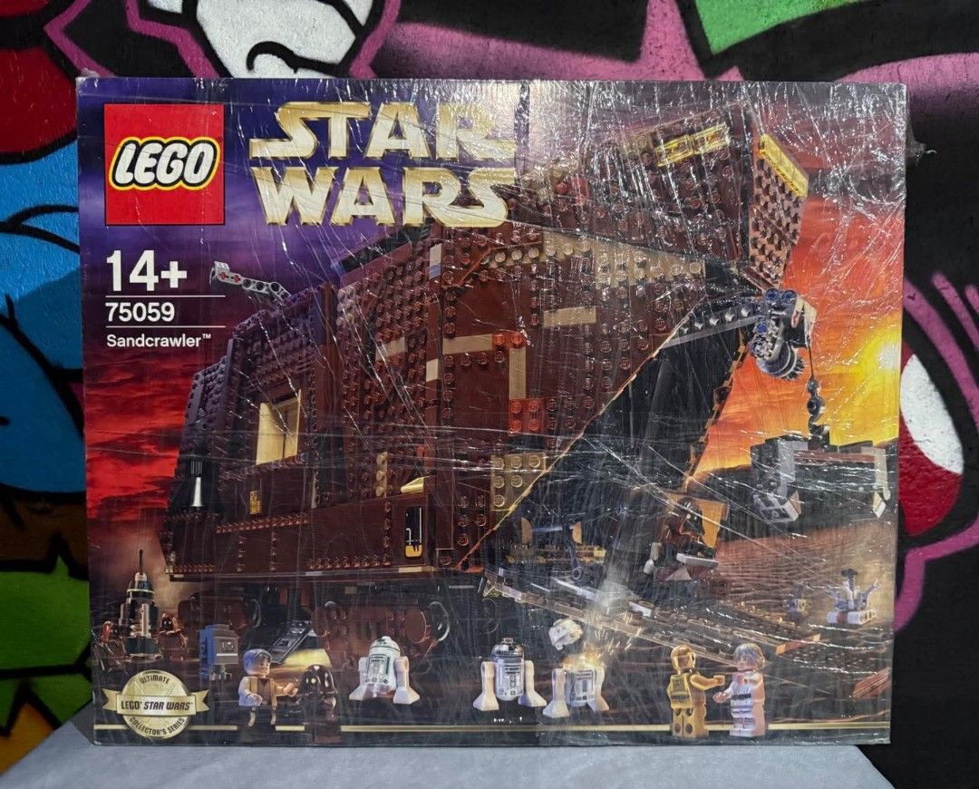 LEGO Star Wars Sandcrawler 75059 (Category: Lego & Building Sets) located in Quezon City. Submitted by geekcollector_alex (Listing ID 1439753195, Image 1). Description: - LEGO Star Wars Sandcrawler set (75059) - Includes Sandcrawler vehicle and minifigures Selling our LEGO STAR WARS Collection. - ALL are sealed and complete - ALL are handled with care, so expect them in the best possible condition - Boxes are in excellent condition unless stated 