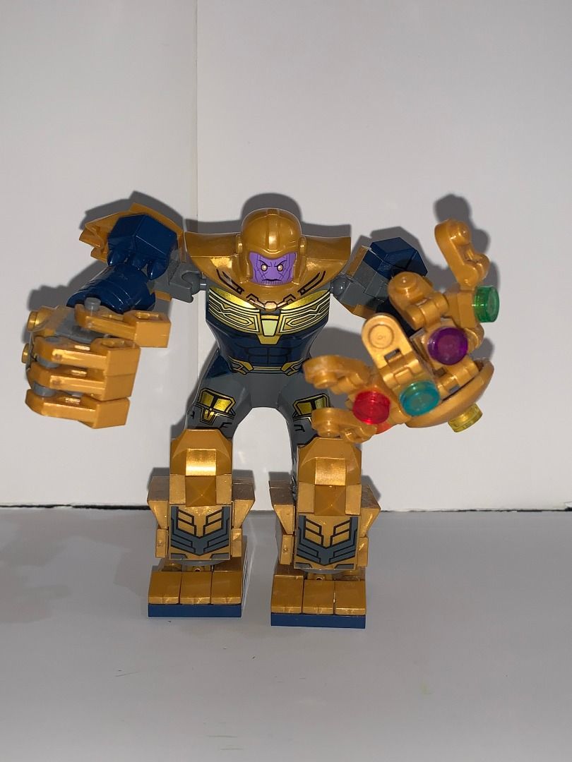 LEGO-compatible "Heroes Assemble" (Category: Toys & Games) located in La Trinidad. Submitted by mystic.grant (Listing ID 1439664295, Image 3). Description: 📌 Characters Included: Thanos (with Infinity Gauntlet), Hulk (Camouflage Edition), and Black Panther. Iron Man, Thor and Captain America 📌 Key Features: Fully articulated joints (shoulders, elbows, knees) for dynamic posing. 📌 Materials: Durable, high-quality ABS plastic 📌 mop: gcash only 