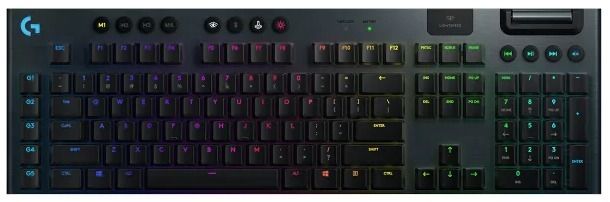 Logitech G915 Full keyboard + Logitech G502 mouse (Category: Computer Keyboard) located in Mandaluyong City. Submitted by jistvlc (Listing ID 1439663477, Image 1). Description: No issues, good battery, no defective keys. Premium Build - Aluminum Mechanical Switch Type - Low Profile, Clicky, GL switches Connection - 2.4 Hz with Dongle, Bluetooth, Wired via USB Programmable RGB via G-Hub Software Inclusions - USB Cable, Dongle, Box Plus! I'll throw