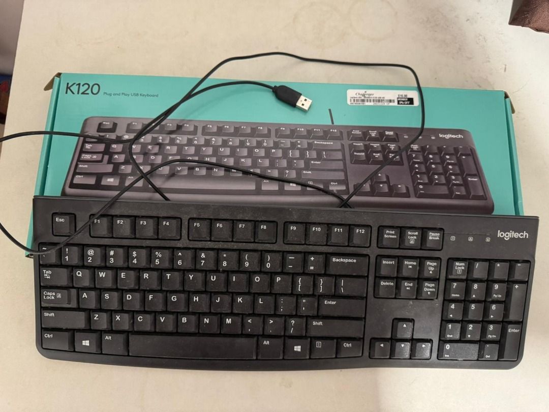 Logitech K120 Wired Keyboard462794955529267201