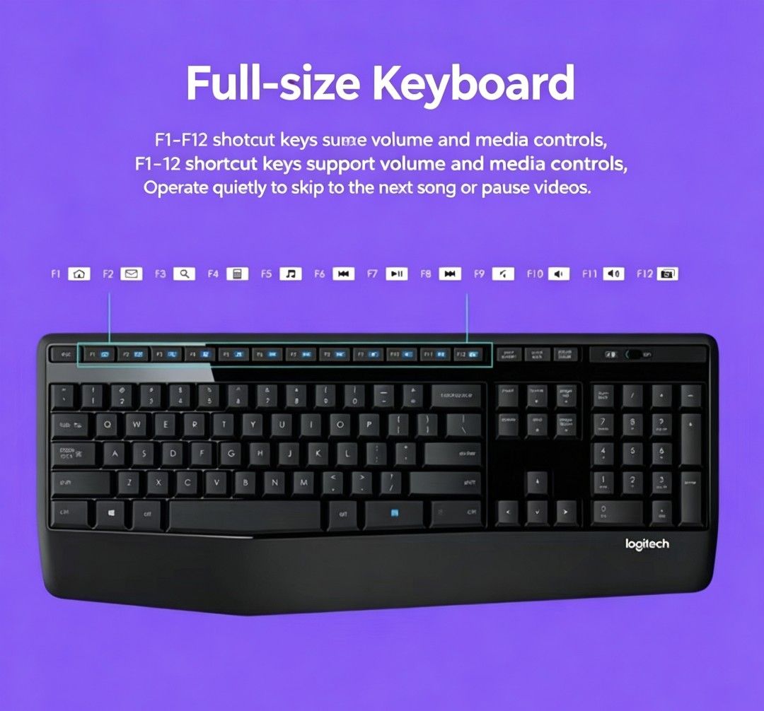 Logitech K346P Wireless keyboard463044385116016641