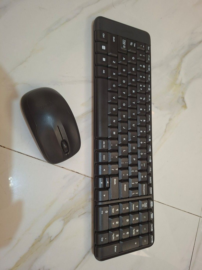Logitech Mk220 Wireless Mouse and Keyboard (Category: Computer Keyboard) located in Quezon City. Submitted by jayceemart (Listing ID 1439719898, Image 2). Description: 1.8k bnew price. now selling for 1k only almost new.