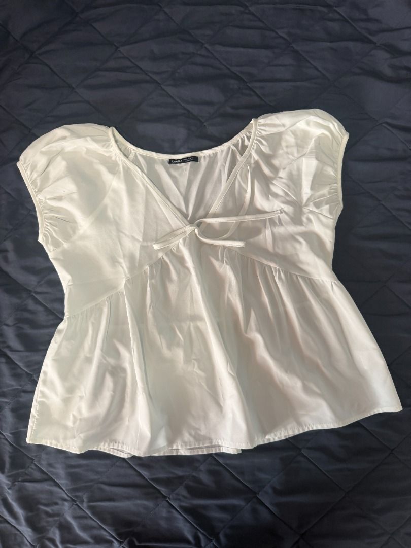Lovito White Blouse (Category: Blouses) located in General Trias. Submitted by itsmkrosga (Listing ID 1439704388, Image 1). Description: .
