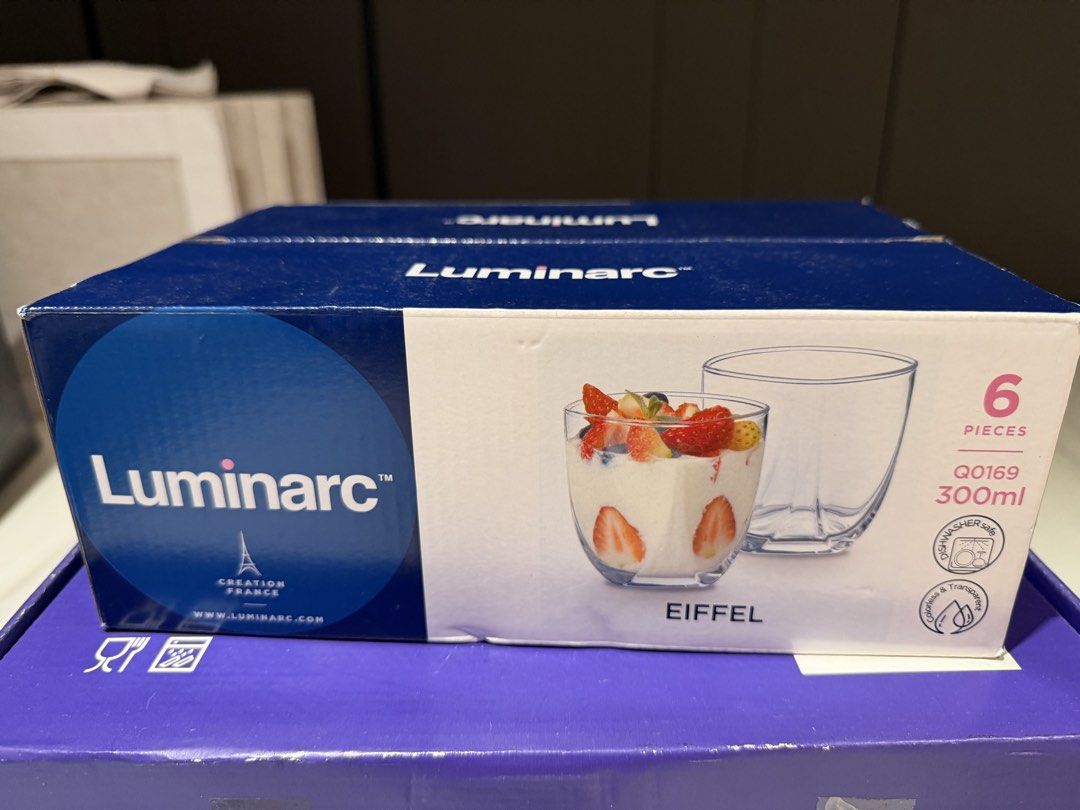 Luminarc Eiffel 300ml Glassware Set (6 Pieces)462754943107092480