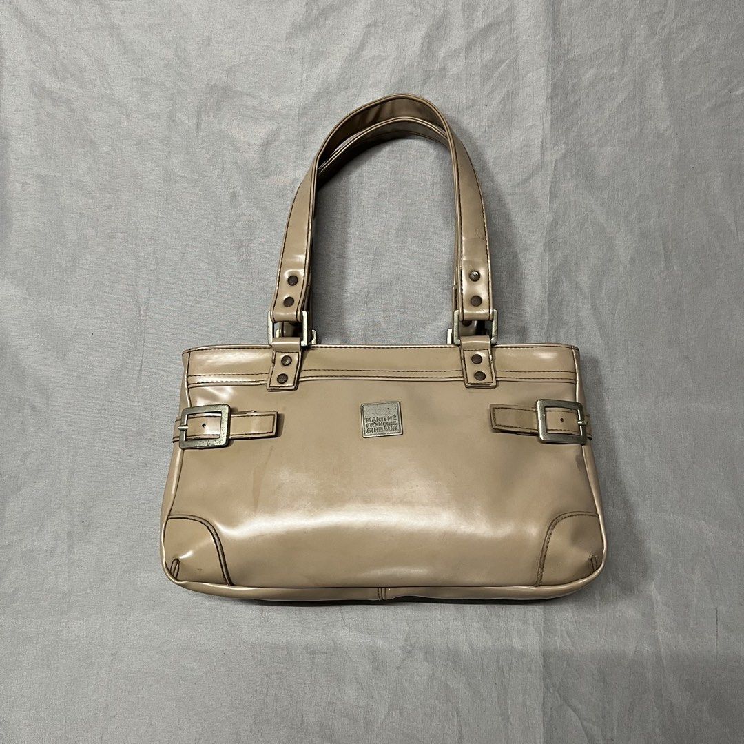 MARITHE + FRANCOIS GIRBAUD (Category: Luxury Bags & Wallets) located in Las Pinas. Submitted by unknownthfrift99 (Listing ID 1439756789, Image 1). Description: FOR SALE MARITHE + FRANCOIS GIRBAUD VINTAGE BAG NO CRACKING NEED CLEAN ONLY 650+SF LAS PIÑAS LOC .