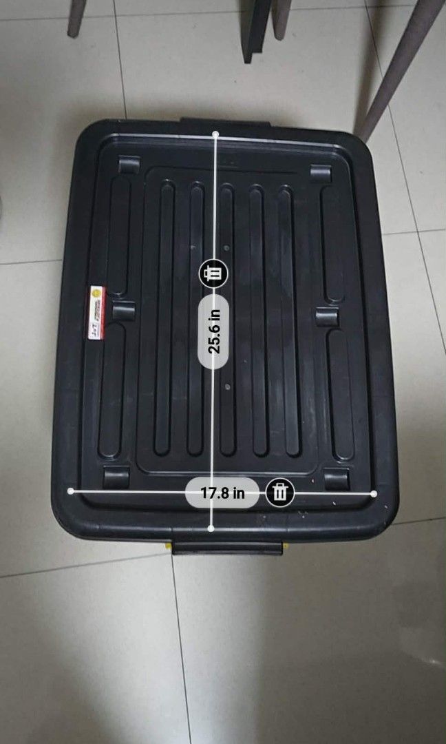 Masterbox Small Black (Category: Storage Boxes & Baskets) located in Taguig. Submitted by mgaabubotniligaya (Listing ID 1439612818, Image 3). Description: Masterbox Small Black @375 Each , 2pcs available Take All - @700 only.