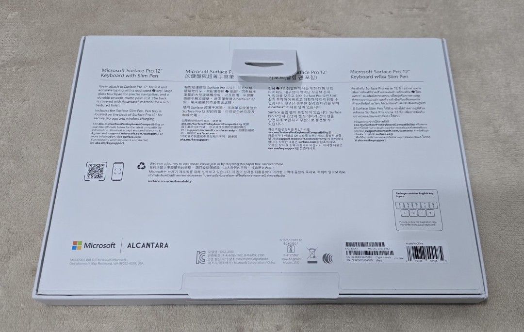 Microsoft Surface Keyboard 12"462932511870822401