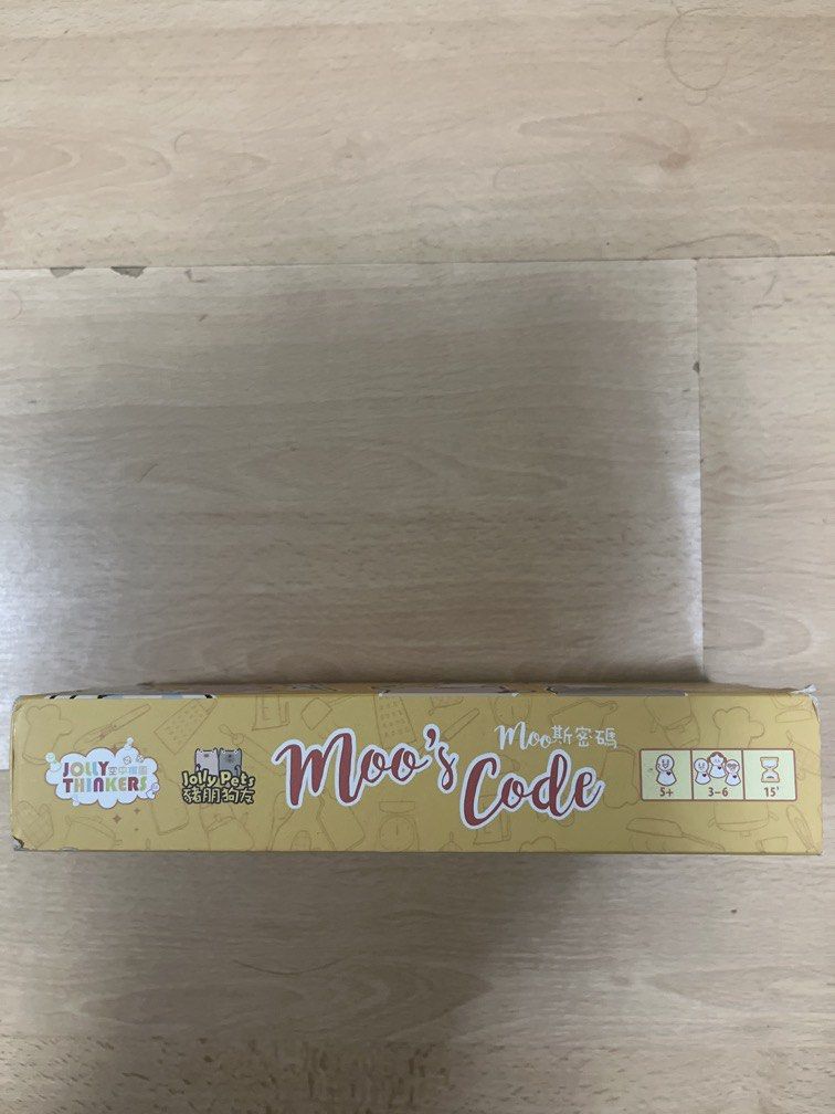 Moo's Code (boardgame), Hobbies & Toys, Toys & Games on Carousell