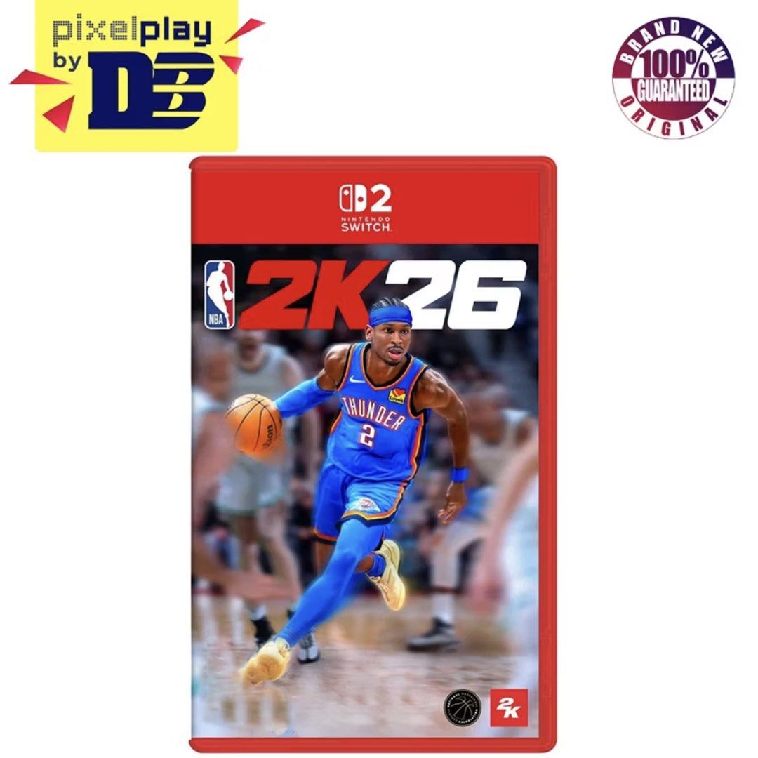 Nintendo Switch 2: NBA 2K26 (US) (Category: Nintendo) located in Quezon City. Submitted by janachuacruz (Listing ID 1439745127, Image 1). Description: ‼️NBA 2K26 for Nintendo Switch 2‼️ - US Version - Brand New and Sealed (never been opened) - Includes Original Packaging - Purchased from PixelPlay’s Official Sh*pee Account (Orange app) - Bought for: ₱1,795 (selling it for the same price to get even huhu but price is still nego! — see screenshot f