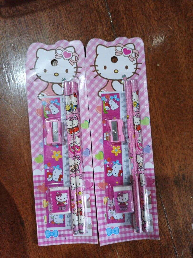 Pencil Set (Category: Everything Else Others) located in Paranaque City. Submitted by accountdetails (Listing ID 1439704753, Image 2). Description: 2 pencils 1 eraser 1 sharpener 1 ruler (thin ruler).