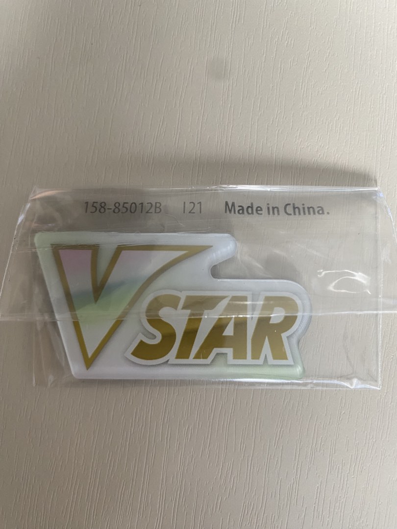 Pokemon V STAR Sticker, Hobbies & Toys, Toys & Games on Carousell