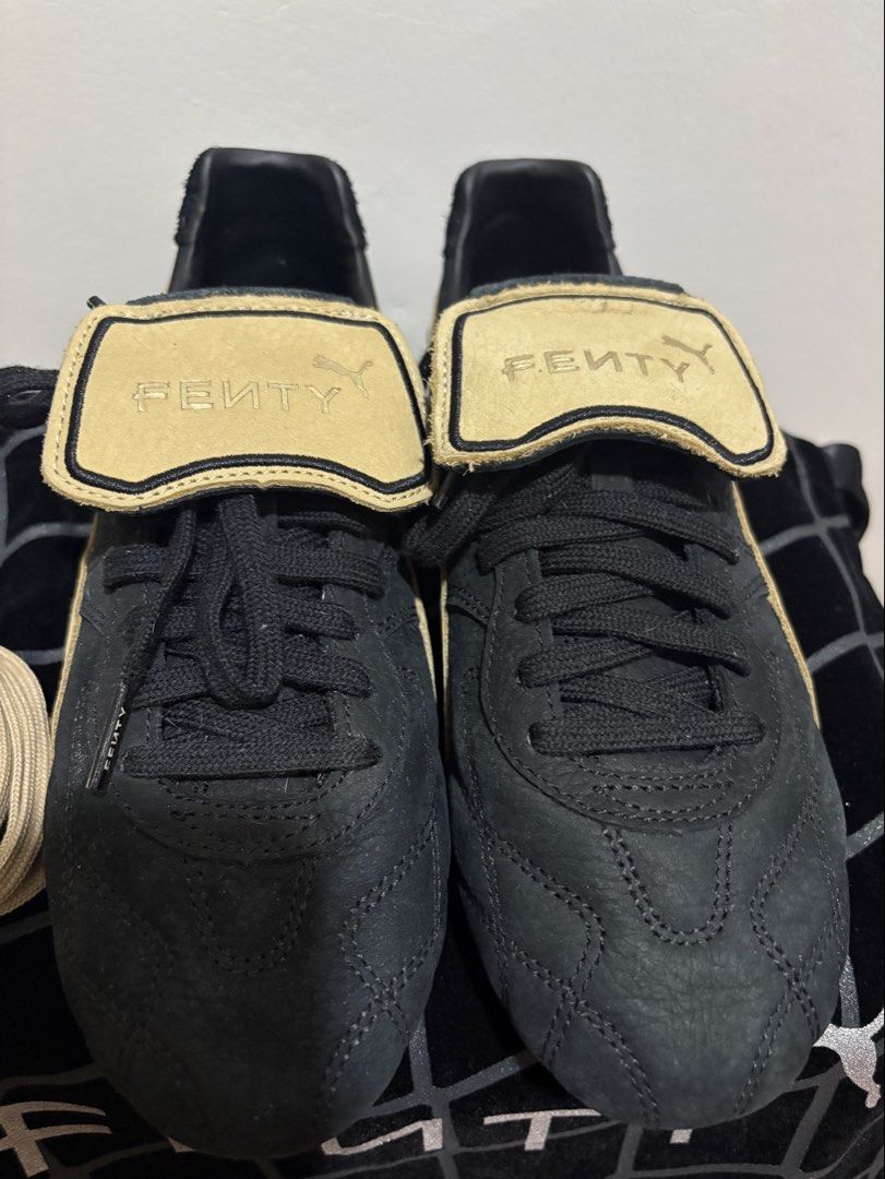 Puma x Fenty Avanti LS BTS (Category: Sneakers) located in Manila. Submitted by dalgomiee (Listing ID 1439610233, Image 2). Description: SALE: 3500 php from 4000 php Selling Puma Fenty Avanti LS BTS - Colorway: puma black-prairie tan - Brand New: never worn - Unisex sizing: US 5.5 mens or US 7 womens (can also fit US 6.5 or 7.5 womens but depends if you have narrow or wide feet) - With dust bag and extra shoelaces - Bought online for 5.8k orig pr