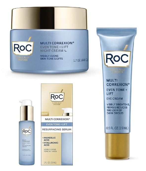 RoC SKIN CARE BUNDLE SALE (Category: Face Care) located in Quezon City. Submitted by tammys_random_harvest (Listing ID 1439629975, Image 1). Description: All are unopened and stored in cooler in an air-conditioned room. For full product details, kindly check the links below: 1.RoC Multi Correxion Even Tone + Lift Night Cream Exp: 12M after opening https://www.rocskincare.com/products/multi-correxion-even-tone-lift-night-cream-1?srsltid=AfmBOoqYhR
