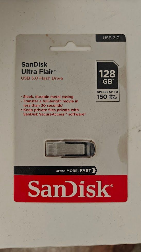 SanDisk USB 3.0 Flash Drive 128GB462912136057333760