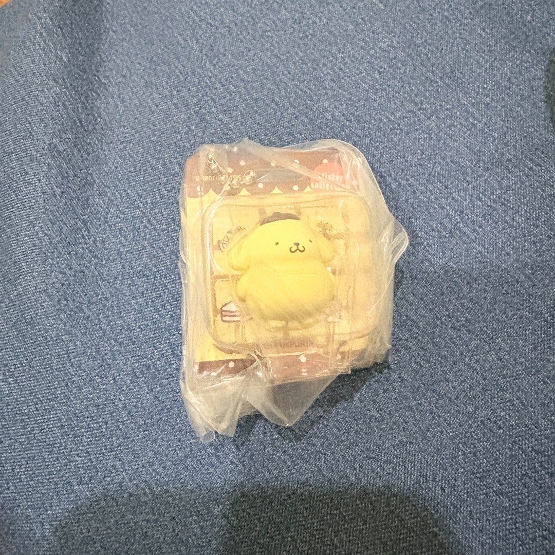 Sanrio characters package miniature blister collection Pompompurin (Category: Designer & Blind Box Toys) located in Manila. Submitted by beautyboutique9 (Listing ID 1439682794, Image 3). Description: Brand new and authentic Sealed.