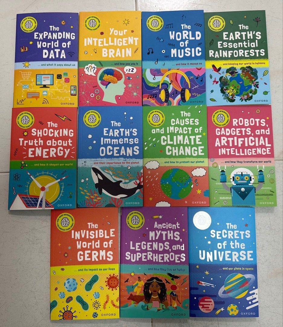 Science Books for Kids - Various Titles-Oxford University Press