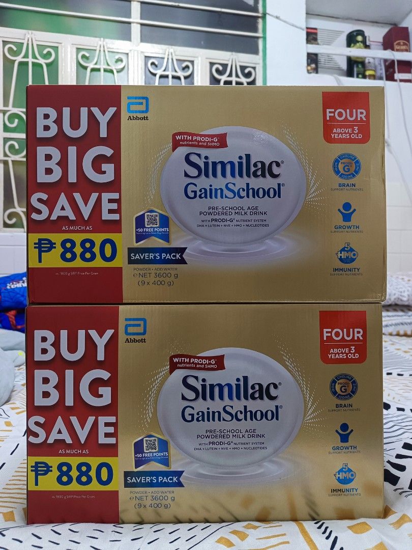 Similac Gain School 3.6kgs (Category: Weaning & Toddler Feeding) located in Taguig. Submitted by thebelgas (Listing ID 1439625041, Image 1). Description: .