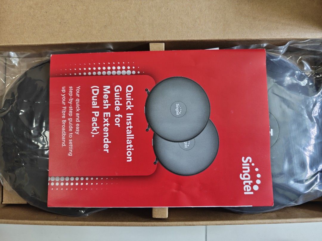 Singtel Mesh Extender AC2600 (Dual Pack)462793139637473281