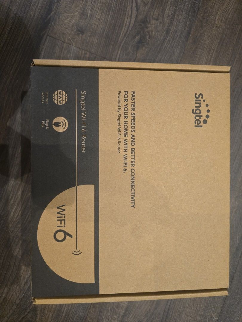 Singtel Wi-Fi 6 router463293695981660160