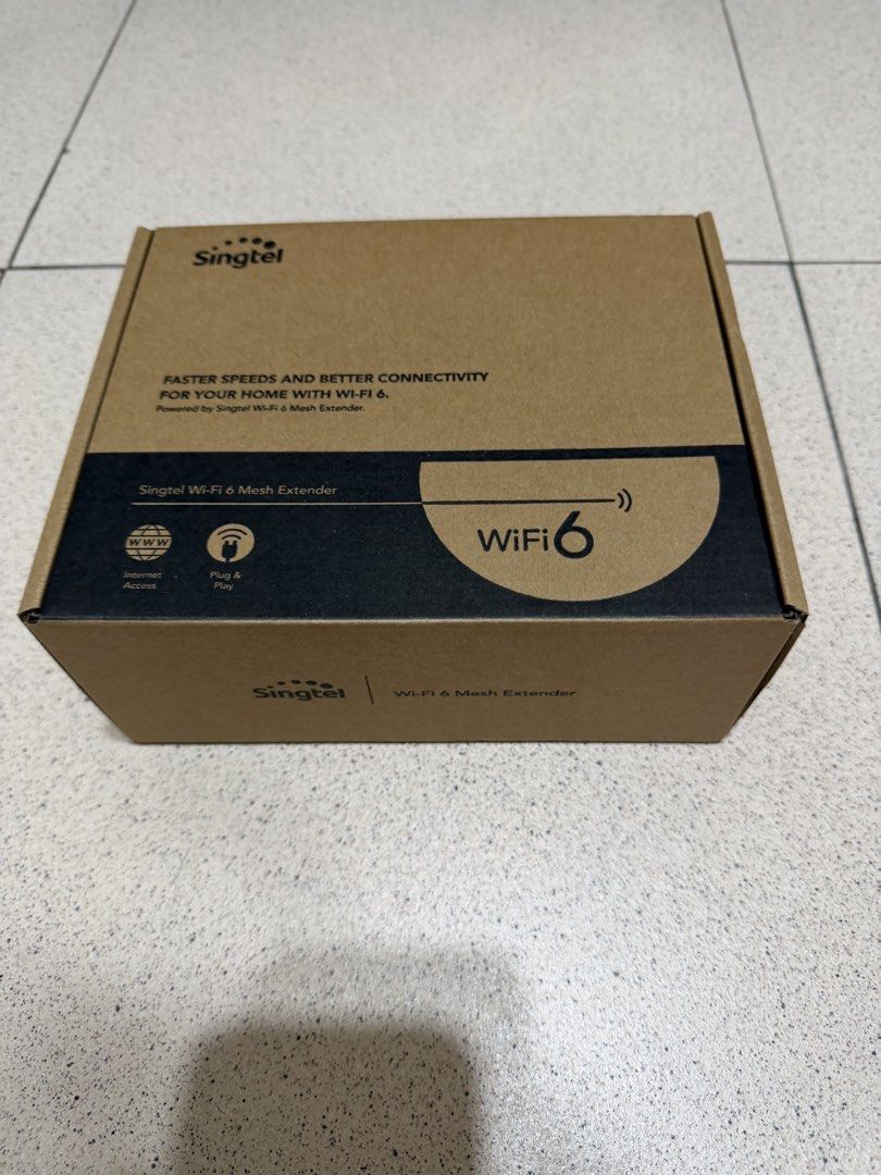 Singtel WiFi 6 Mesh Extender - Brand New