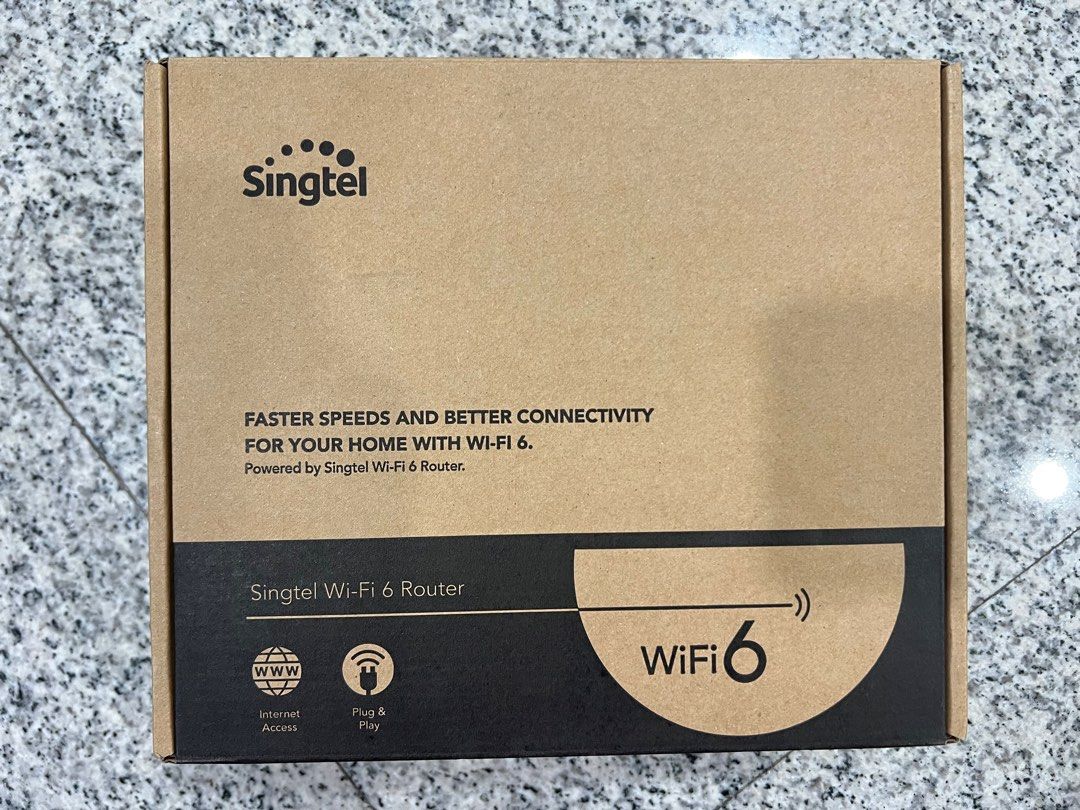 Singtel Wi-Fi 6 Router462792249668413440