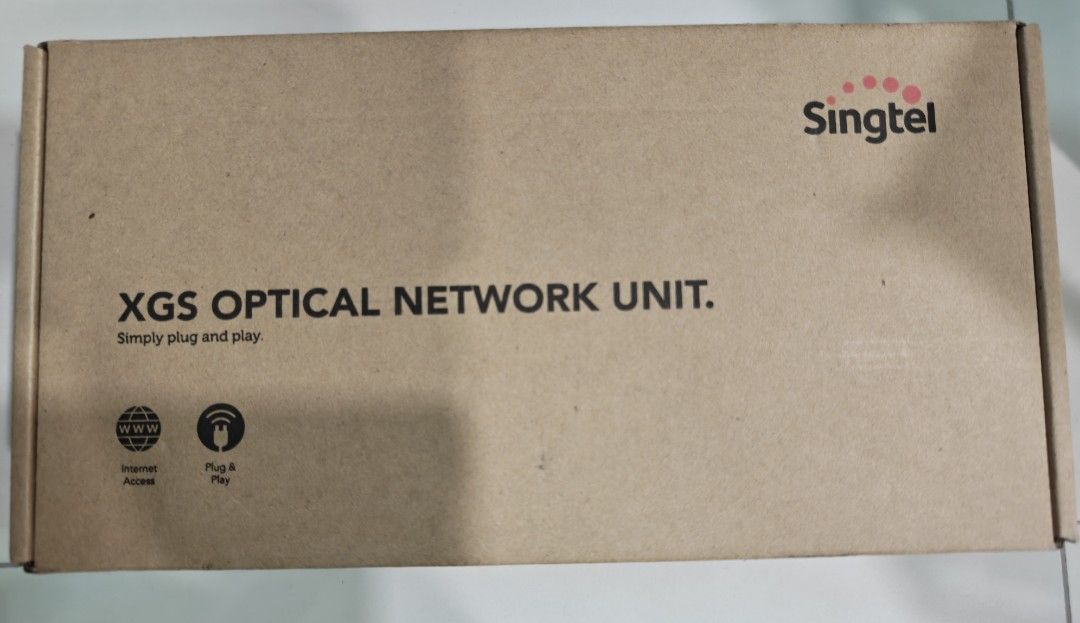 Singtel XGS Optical Network Unit462911231408875520